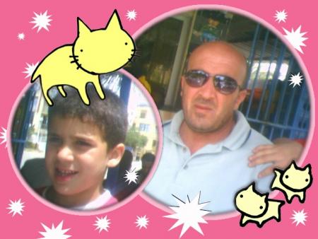 TON TON  CHAFIK et son p'tit fils MEHDI.